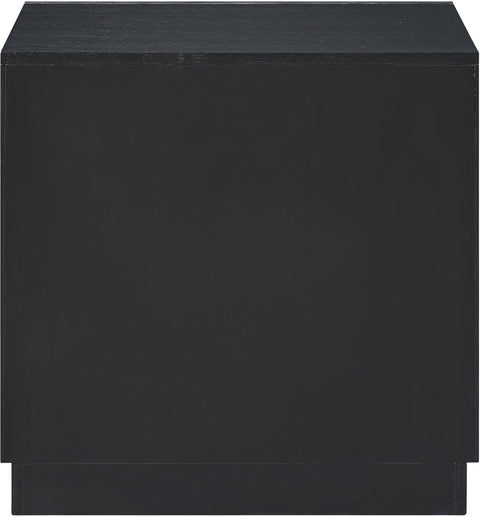 Urban 24" Black Oak Veneer Nightstand, 1 Piece