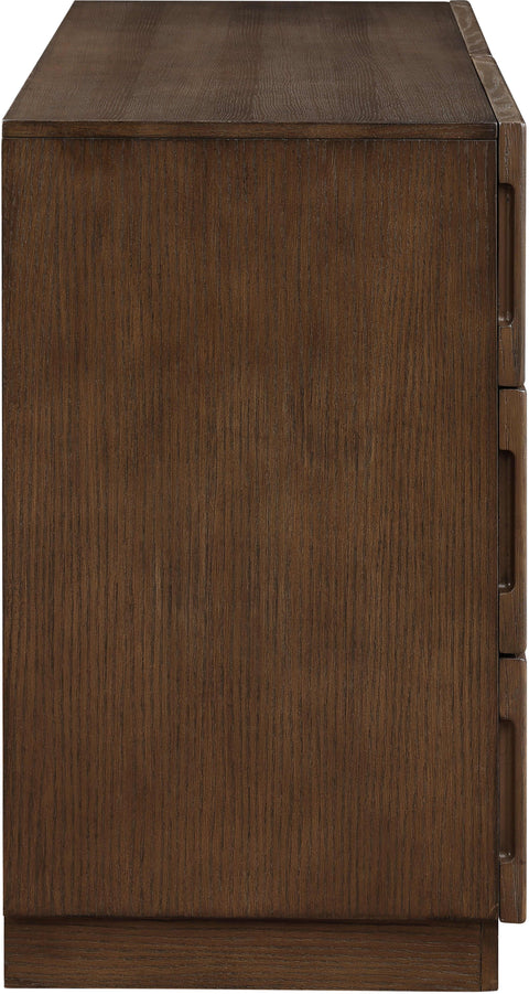 Urban Brown Oak Veneer Dresser, 1 Piece