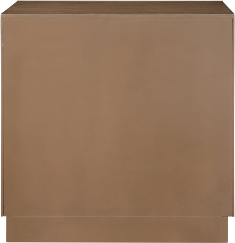 Urban 24" Brown Oak Veneer Nightstand, 1 Piece