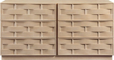 Urban Natural Oak Veneer Dresser, 1 Piece