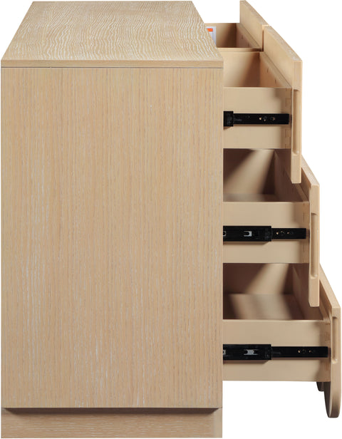 Urban Natural Oak Veneer Dresser, 1 Piece