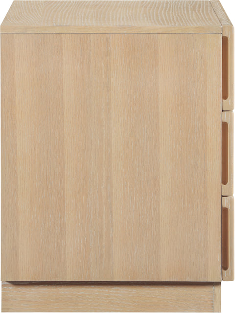 Urban 24" Natural Oak Veneer Nightstand, 1 Piece