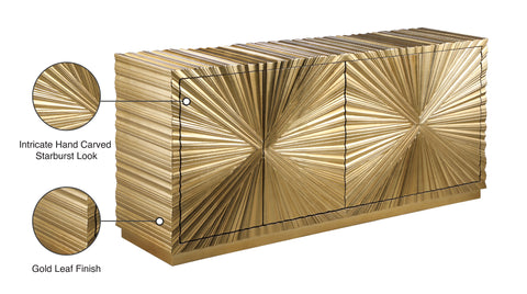 Gavin Gold Leaf Sideboard/Buffet