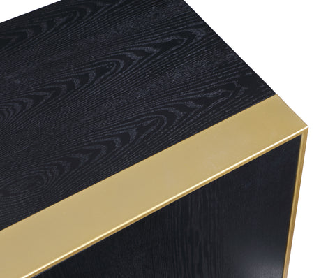 Marisol Black Wood Sideboard/Buffet