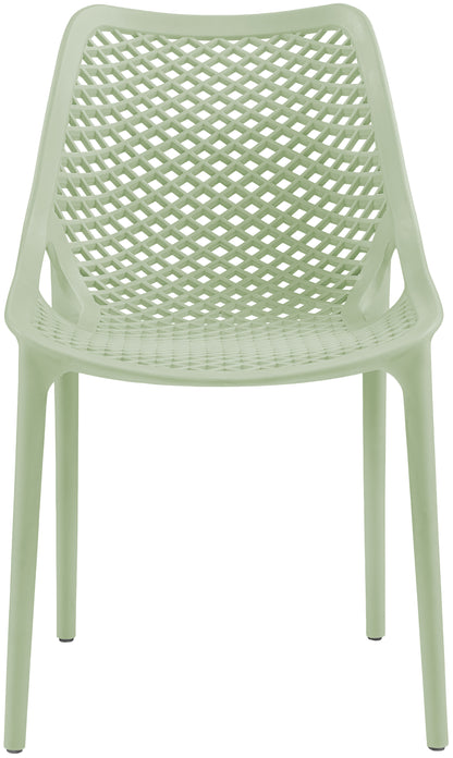 Mercury Mint Outdoor Patio Dining Chair