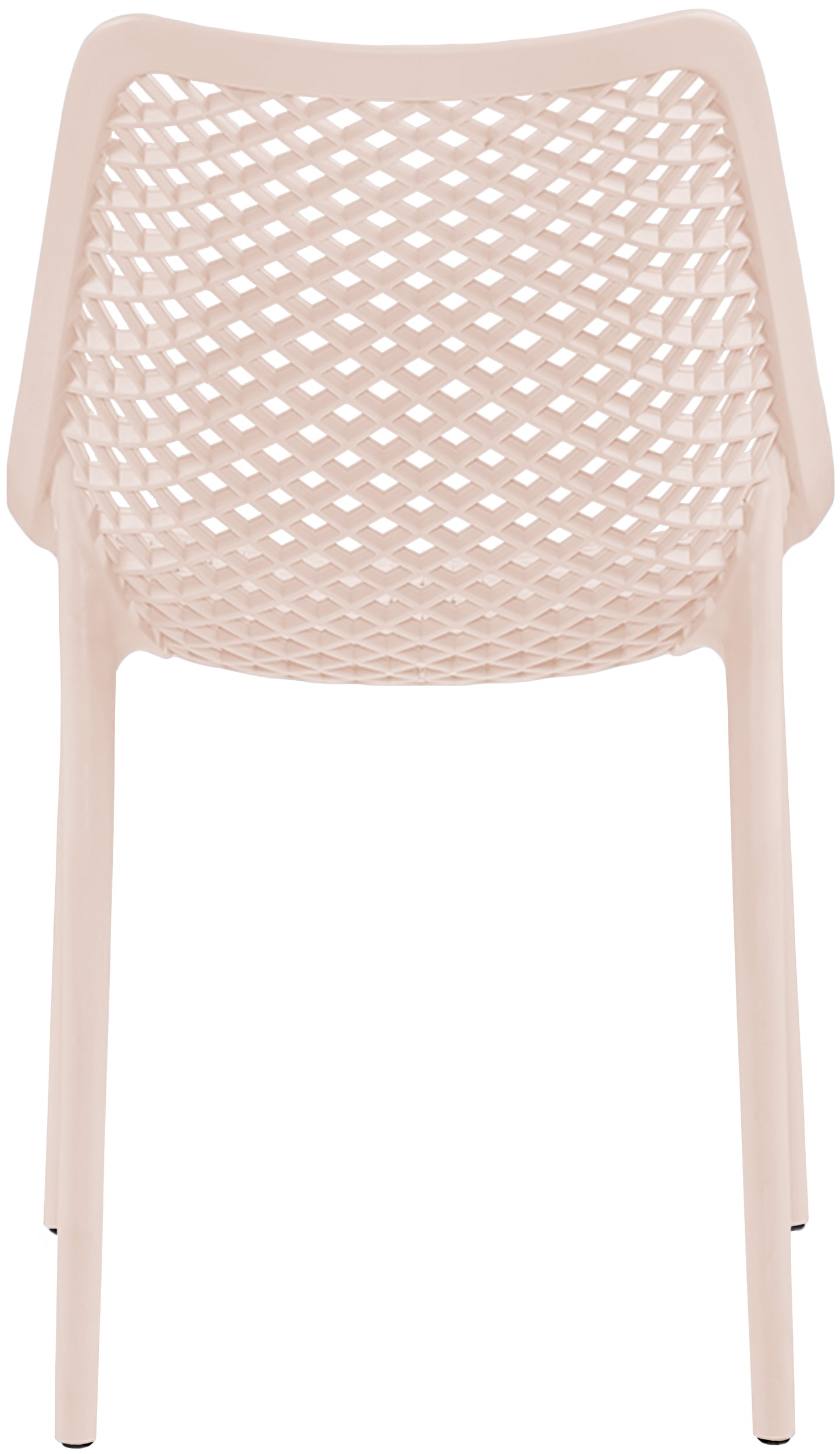 mercury pink outdoor patio dining chair