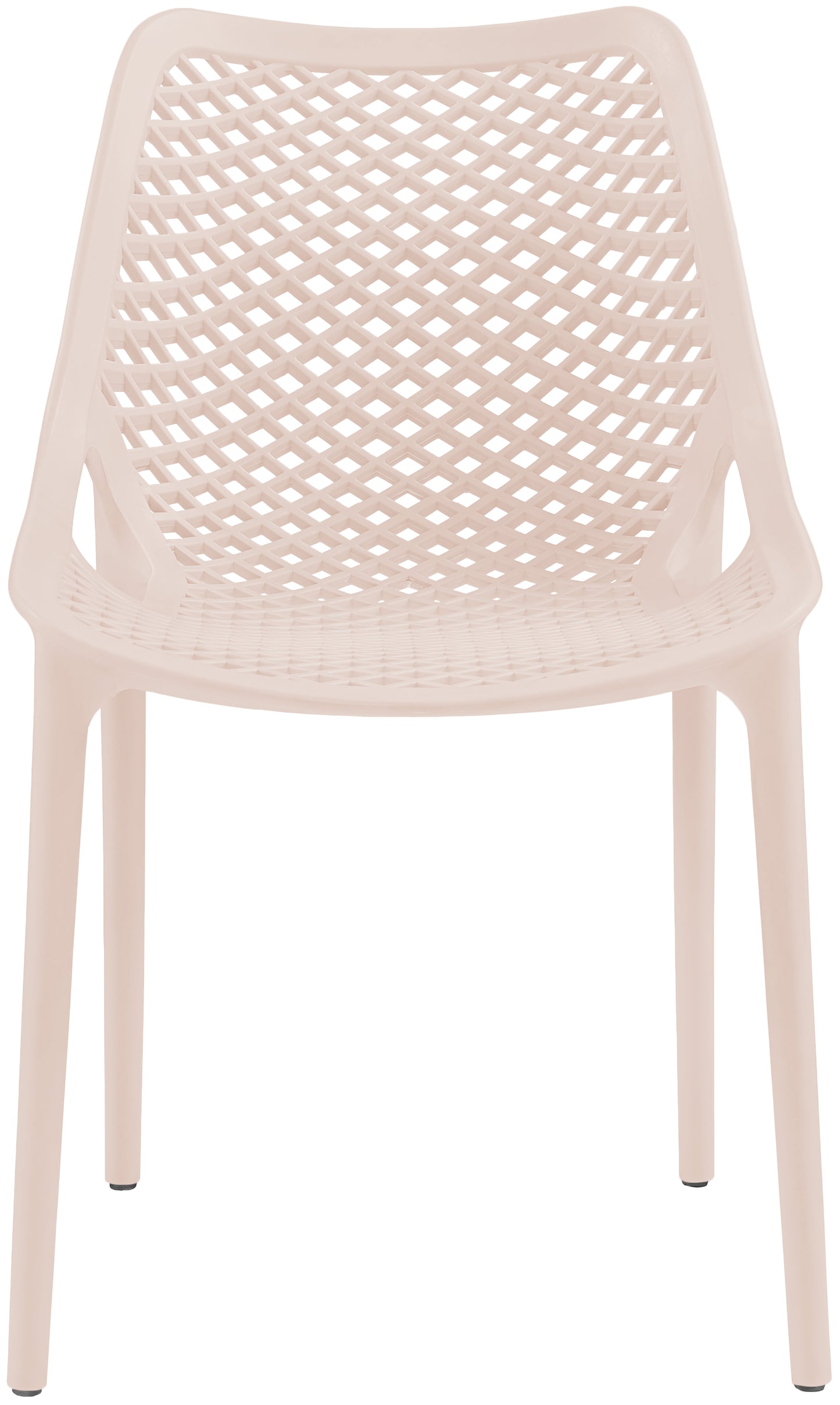 mercury pink outdoor patio dining chair