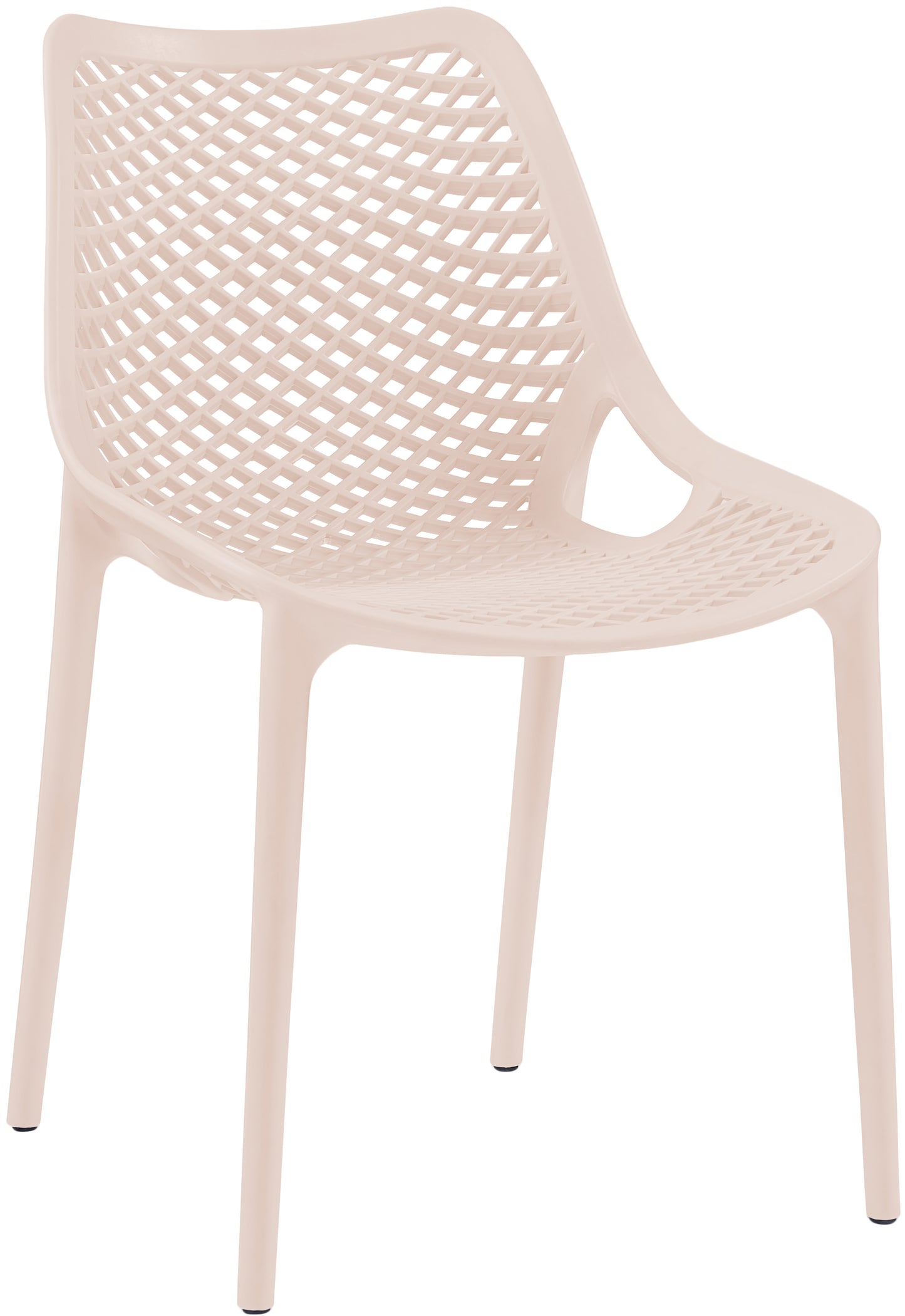 jayce pink outdoor patio dining chair pink