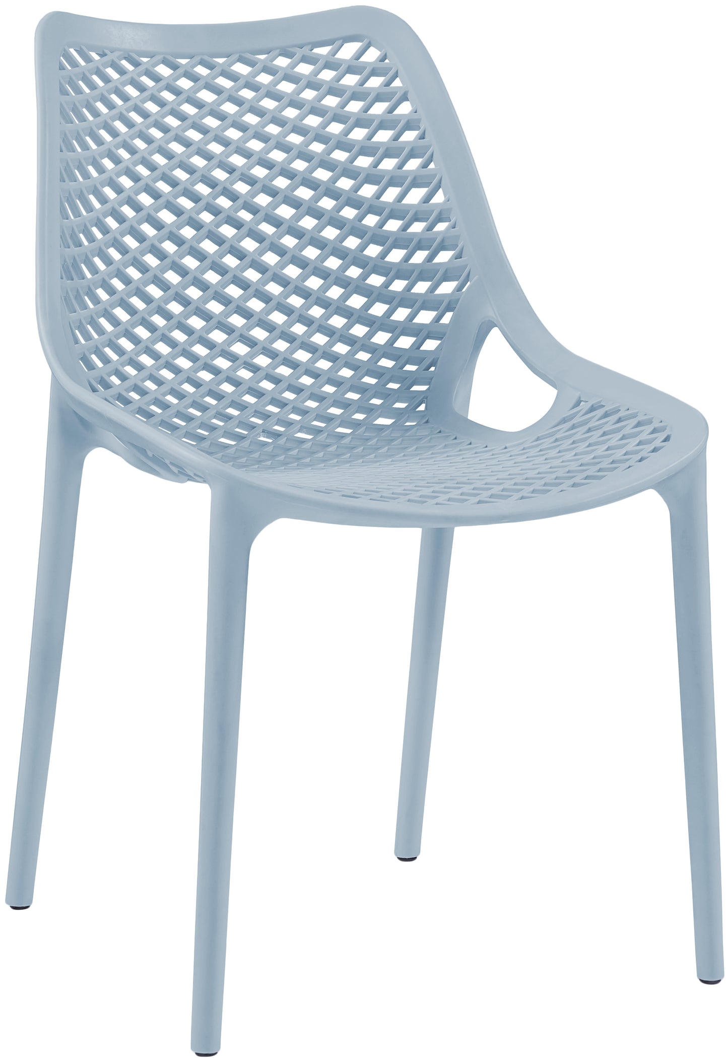 jayce sky blue outdoor patio dining chair skyblue