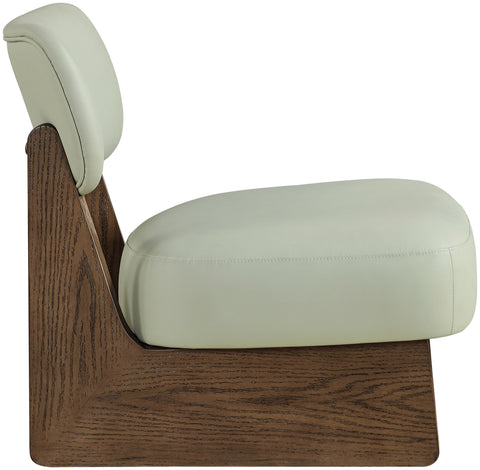 Marlow Mint Vegan Leather Upholstered Accent Chair, 1 Piece