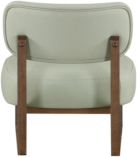 Marlow Mint Vegan Leather Upholstered Accent Chair, 1 Piece