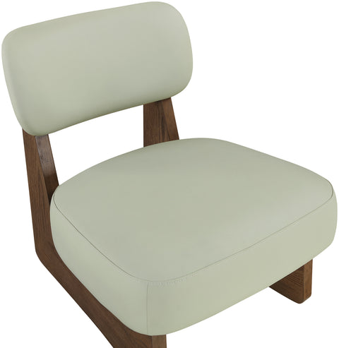 Marlow Mint Vegan Leather Upholstered Accent Chair, 1 Piece