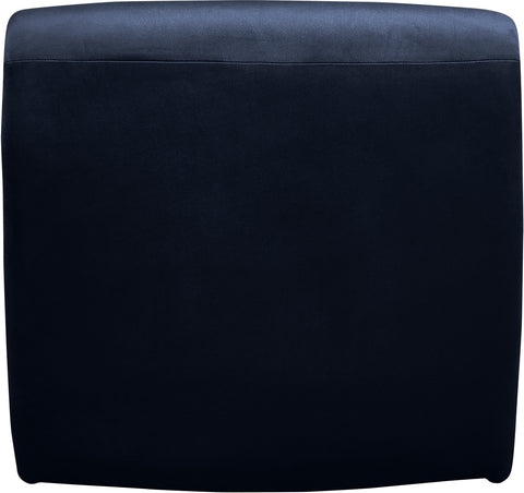 Delaney Navy Velvet Upholstered Accent Chair, 1 Piece
