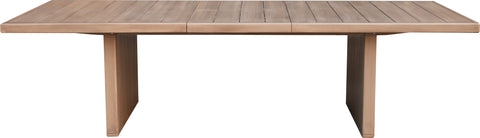 Rowan 88.5" / 114.75" Natural Acacia Wood Outdoor Patio Dining Table, 1 Piece