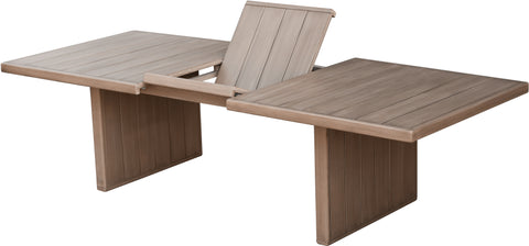 Rowan 88.5" / 114.75" Natural Acacia Wood Outdoor Patio Dining Table, 1 Piece