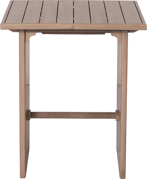 Rowan Natural Acacia Wood Outdoor Patio Bar Table, 1 Piece