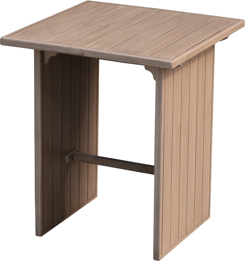 Rowan Natural Acacia Wood Outdoor Patio Bar Table, 1 Piece