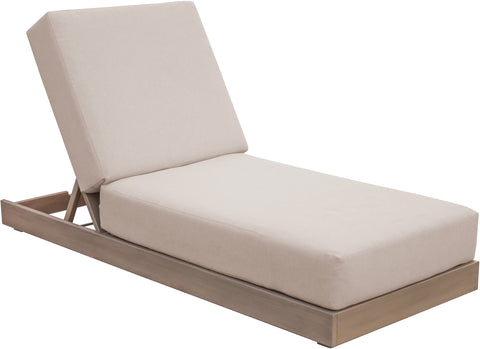 Rowan Beige Olefin Performance Fabric Outdoor Patio Lounge Chair, 1 Piece