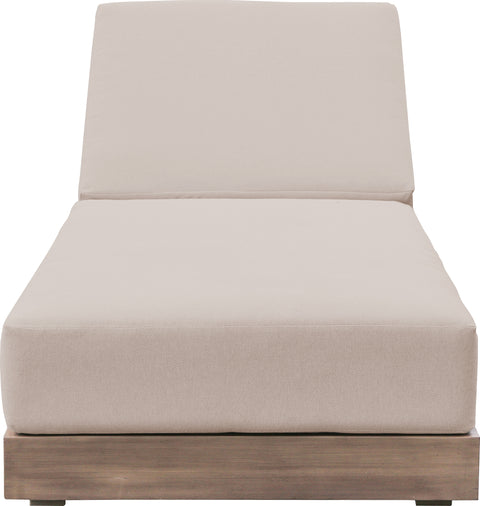 Rowan Beige Olefin Performance Fabric Outdoor Patio Lounge Chair, 1 Piece