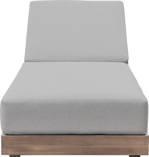 Rowan Grey Olefin Performance Fabric Outdoor Patio Lounge Chair, 1 Piece