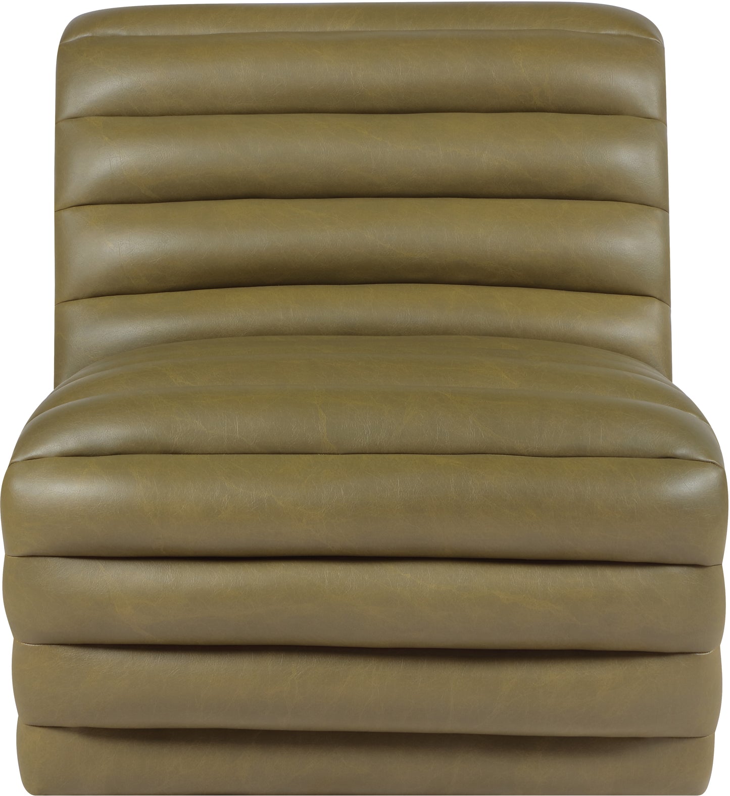 ezra olive ezran leather accent chair