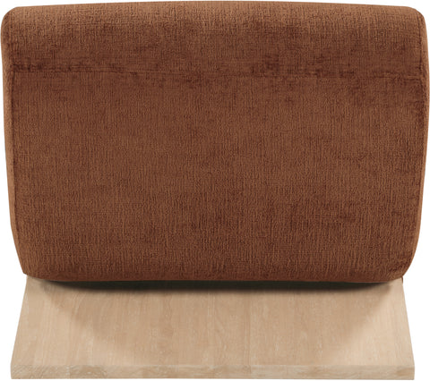 Waverly Cognac Fabric Upholstered Accent Chair, 1 Piece