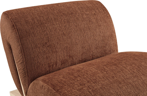 Waverly Cognac Fabric Upholstered Accent Chair, 1 Piece