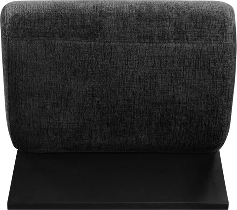 Waverly Black Fabric Upholstered Accent Chair, 1 Piece (Style 2)