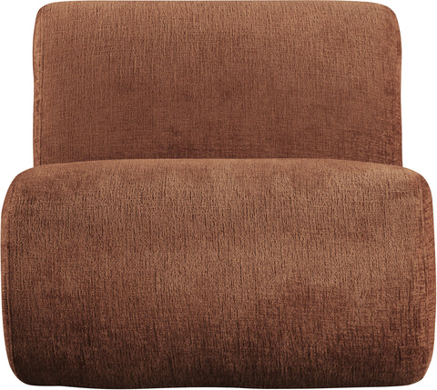 Waverly Cognac Fabric Upholstered Accent Chair, 1 Piece (Style 2)