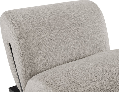 Waverly Grey Fabric Upholstered Accent Chair, 1 Piece