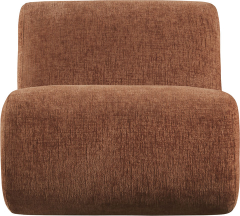 Waverly Cognac Fabric Upholstered Accent Chair, 1 Piece (Style 3)