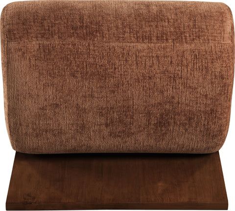 Waverly Cognac Fabric Upholstered Accent Chair, 1 Piece (Style 3)