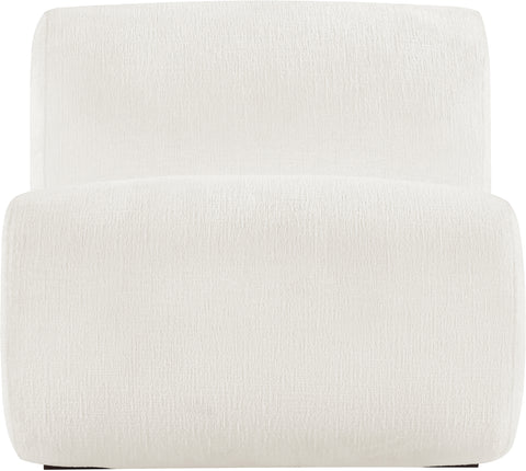 Waverly Cream Fabric Upholstered Accent Chair, 1 Piece (Style 3)