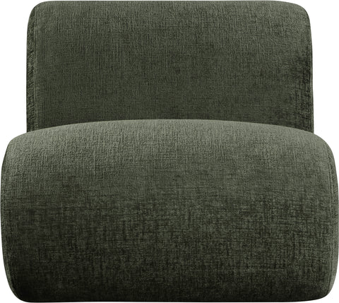 Waverly Green Fabric Upholstered Accent Chair, 1 Piece (Style 2)