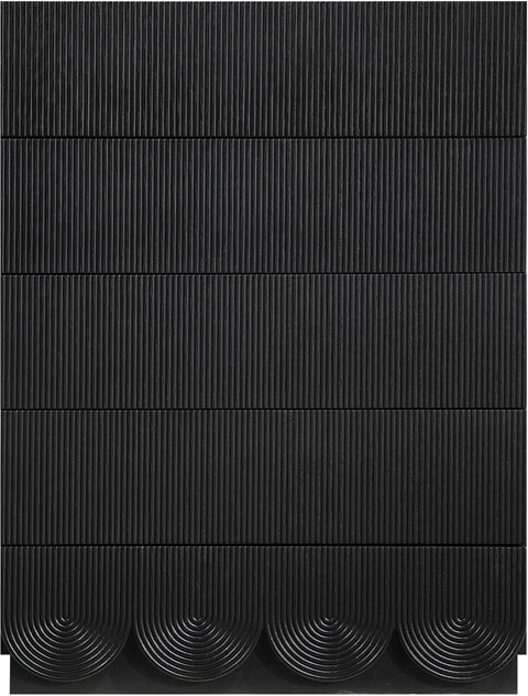 Vale Black Oak Veneer Chest, 1 Piece