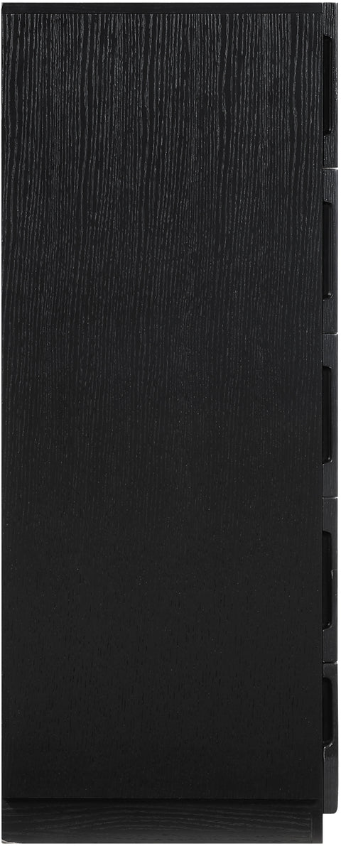 Vale Black Oak Veneer Chest, 1 Piece