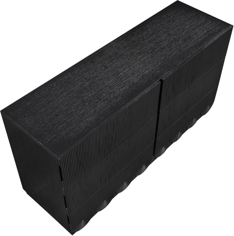 Vale Black Oak Veneer Dresser, 1 Piece
