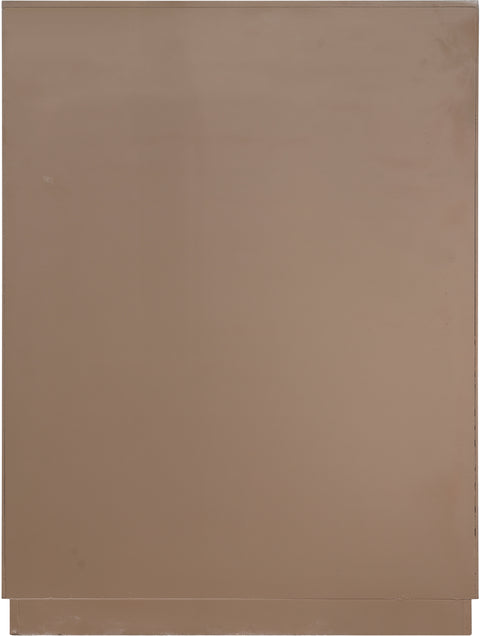 Vale Brown Oak Veneer Chest, 1 Piece