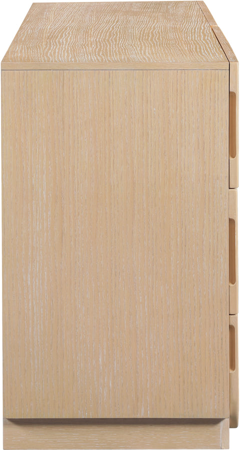 Vale Natural Oak Veneer Dresser, 1 Piece