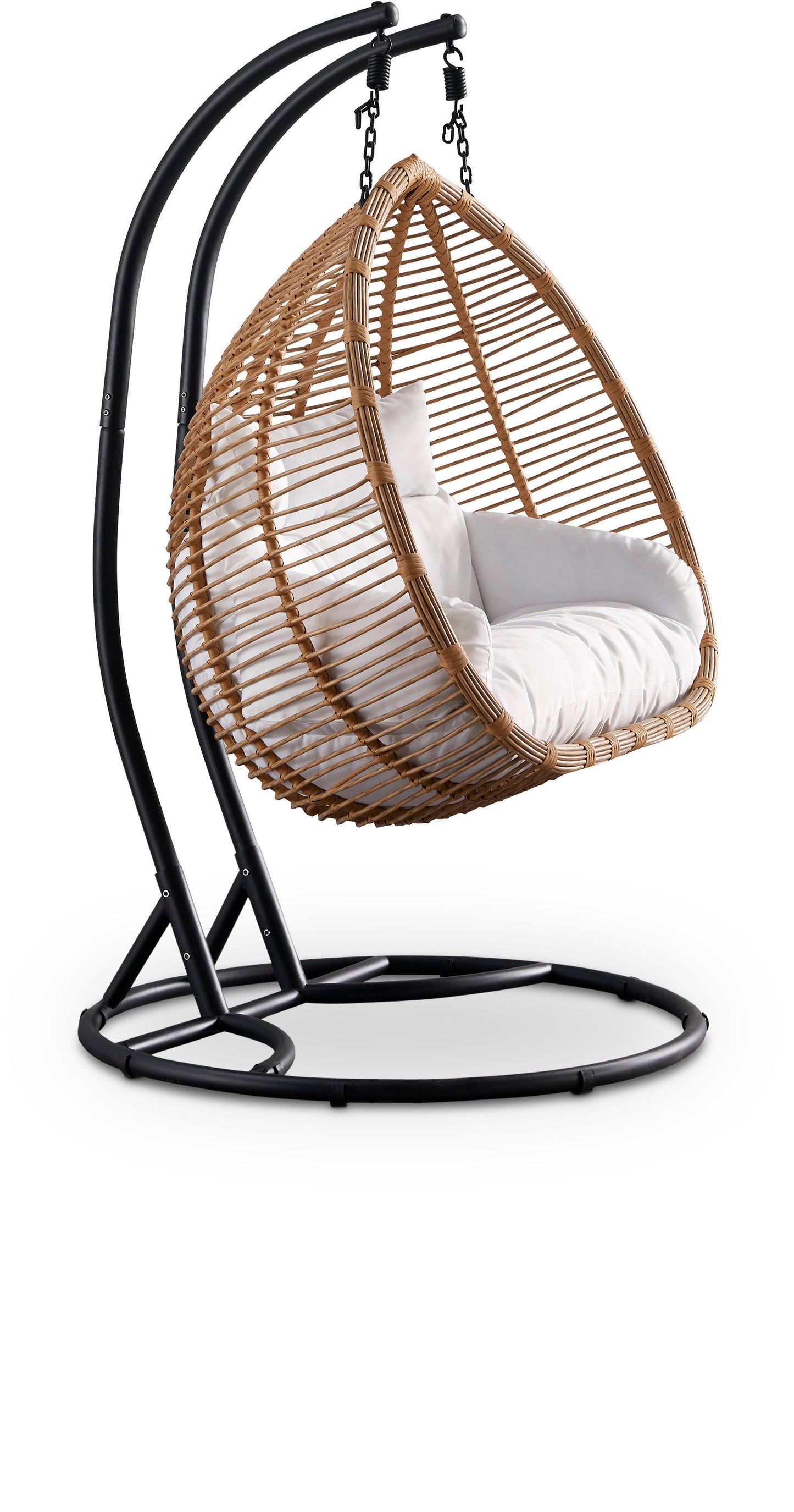 outdoor patio double swing chair