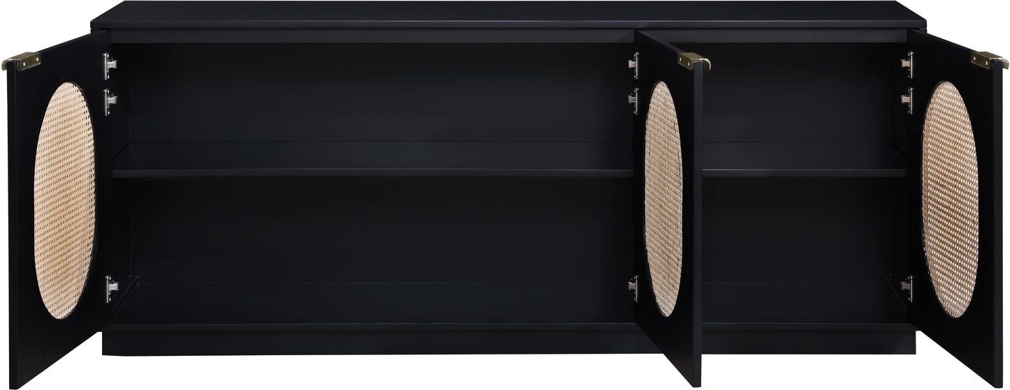 bali black sideboard/buffet black