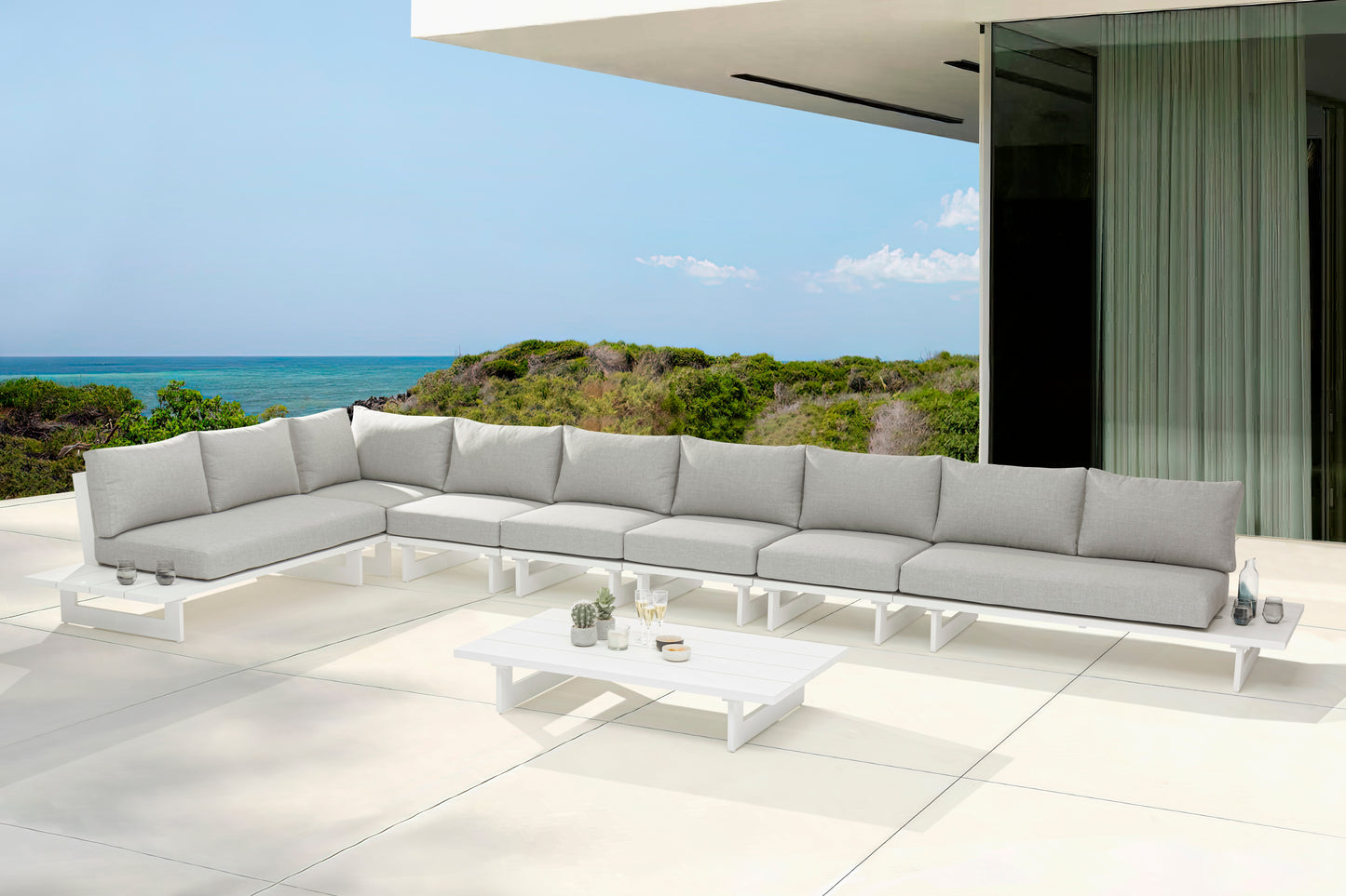 outdoor patio modular sectional