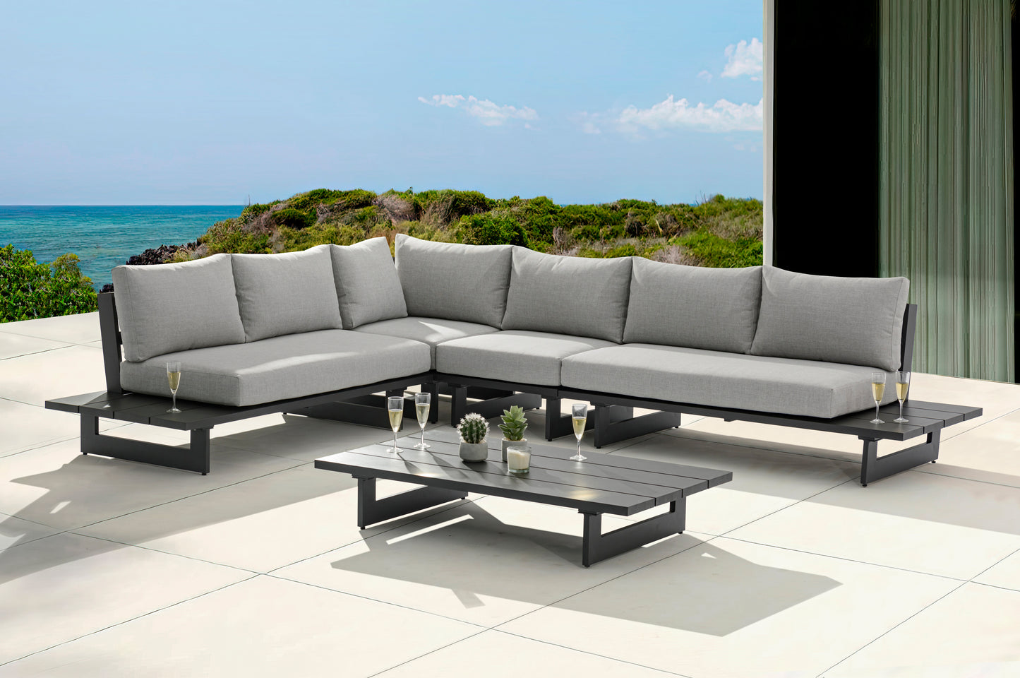 outdoor patio modular sectional