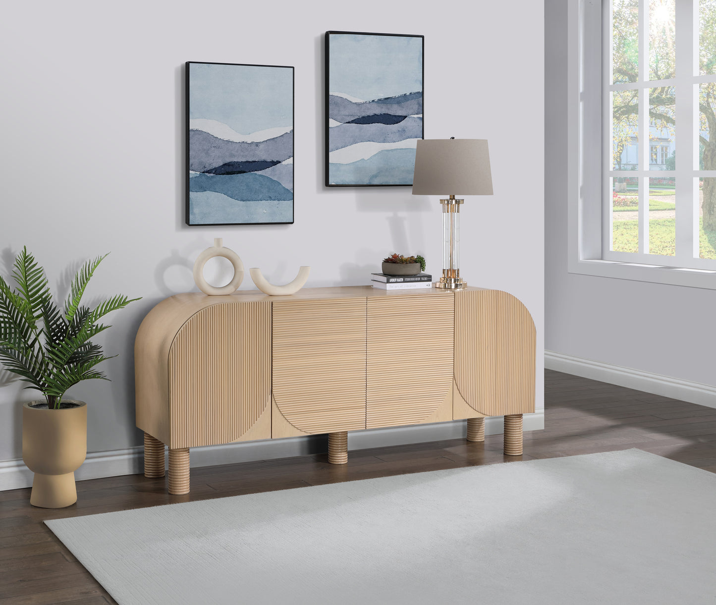 evelyn oak sideboard/buffet