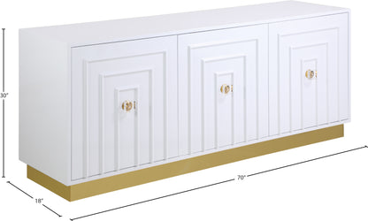 Esme White Lacquer Sideboard/Buffet