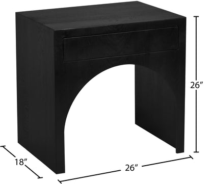 Avalon Black Oak Night Stand NS