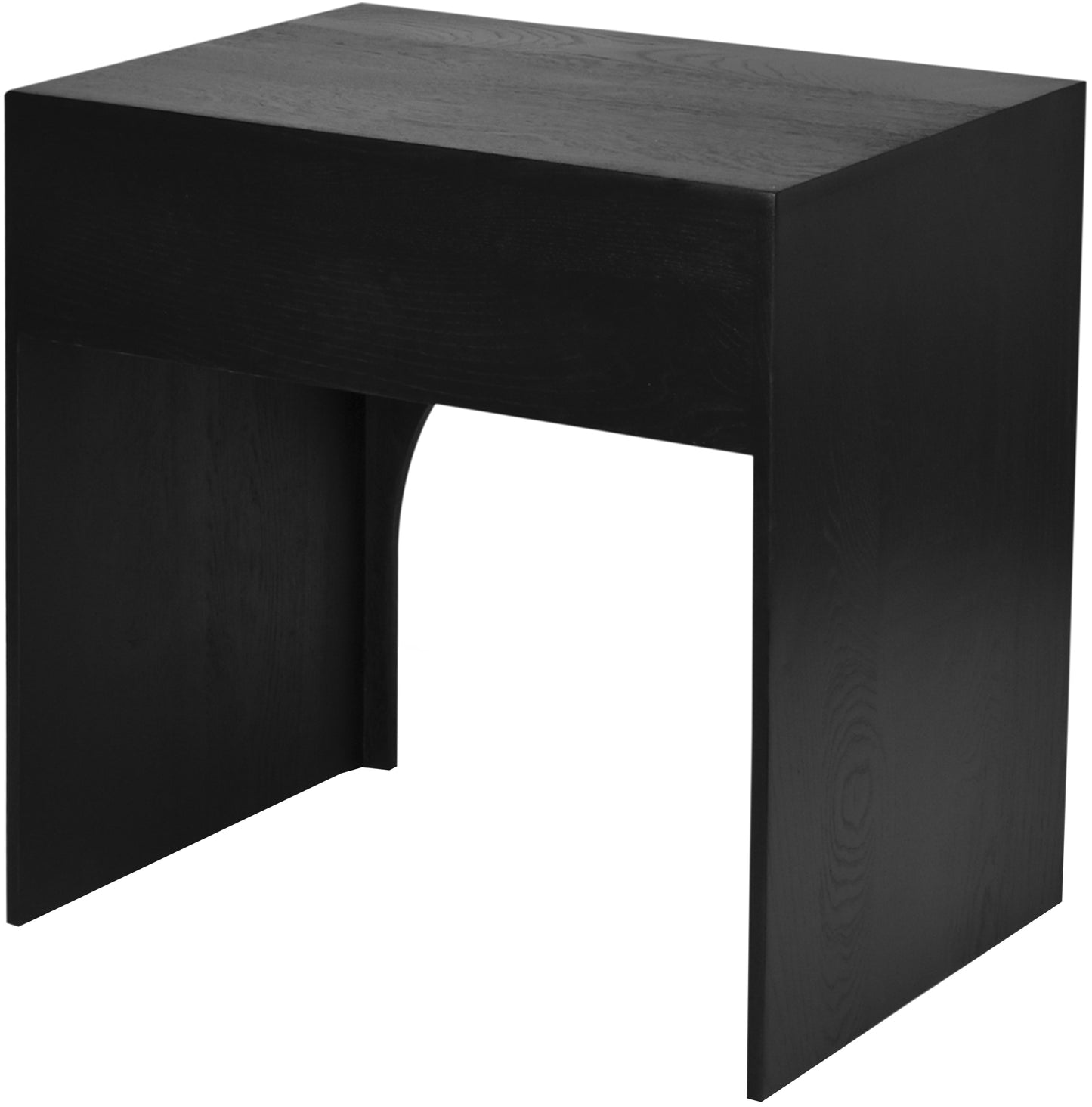 avalon black oak night stand ns