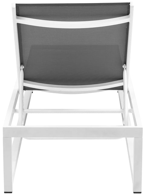 Outdoor Patio Adjustable Sun Chaise Lounge Chair