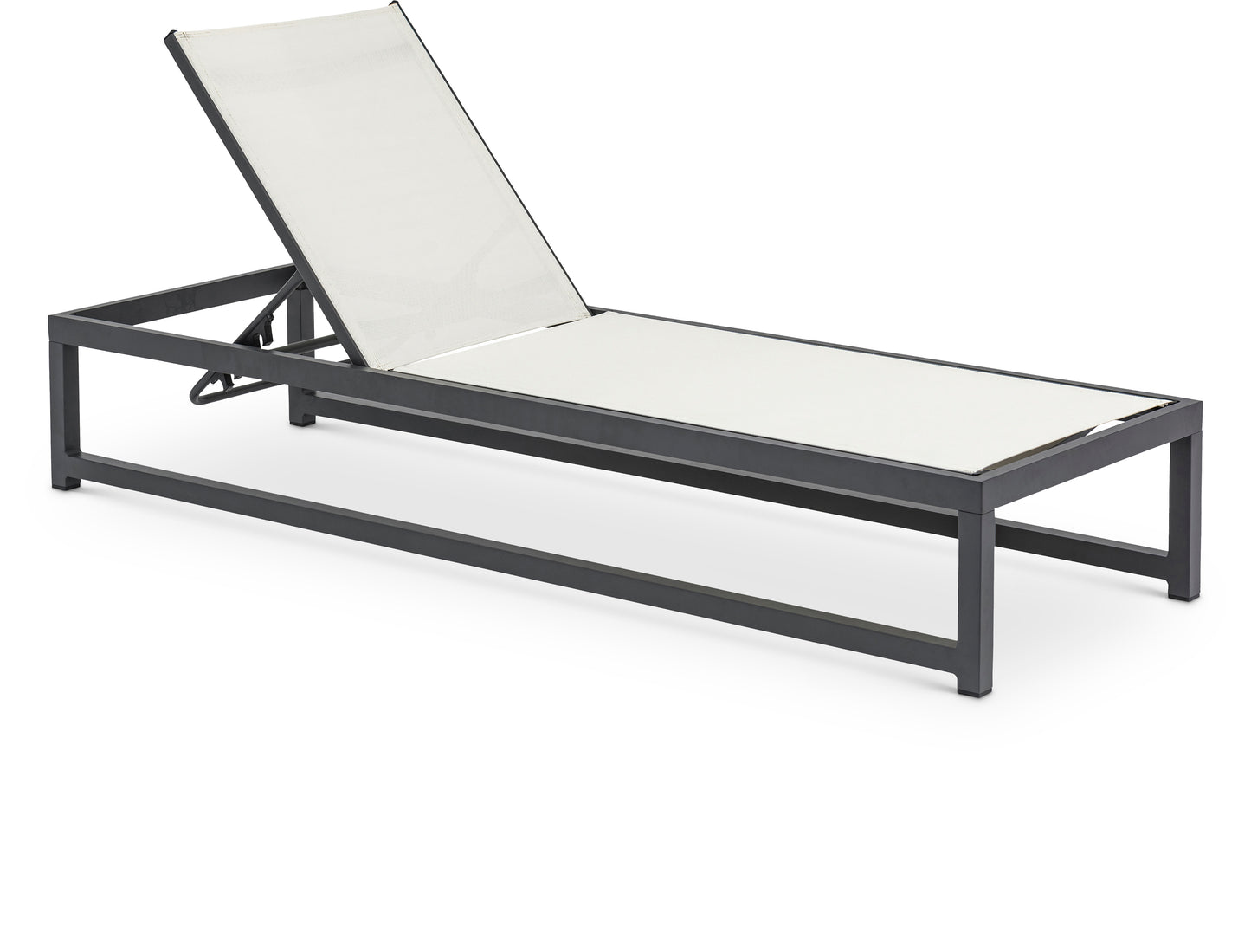 outdoor patio adjustable sun chaise lounge chair