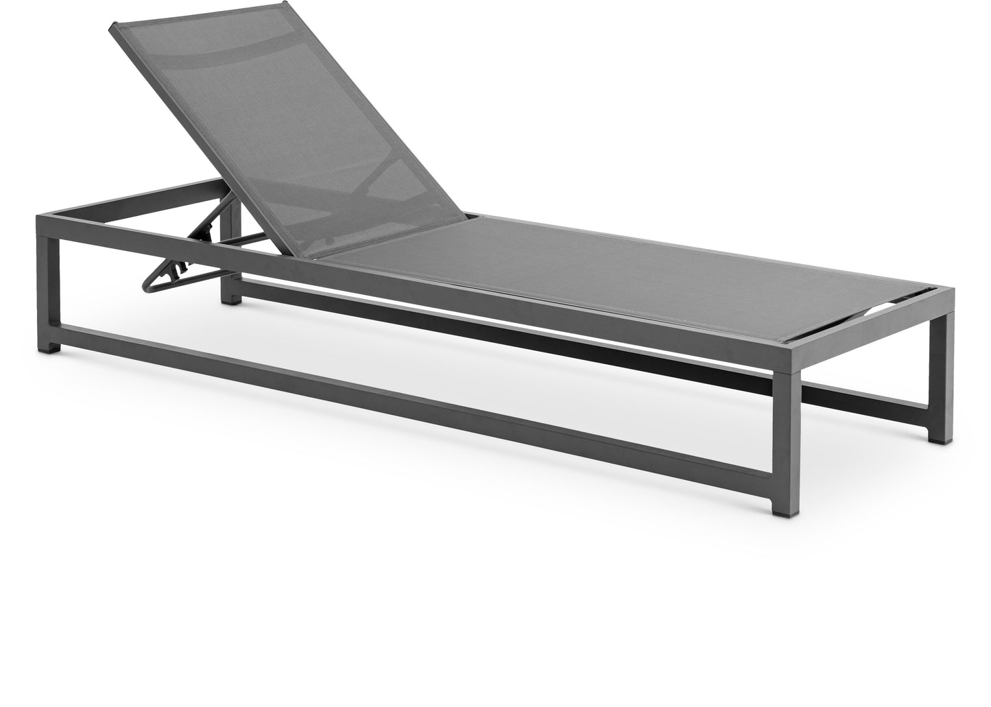 outdoor patio adjustable sun chaise lounge chair